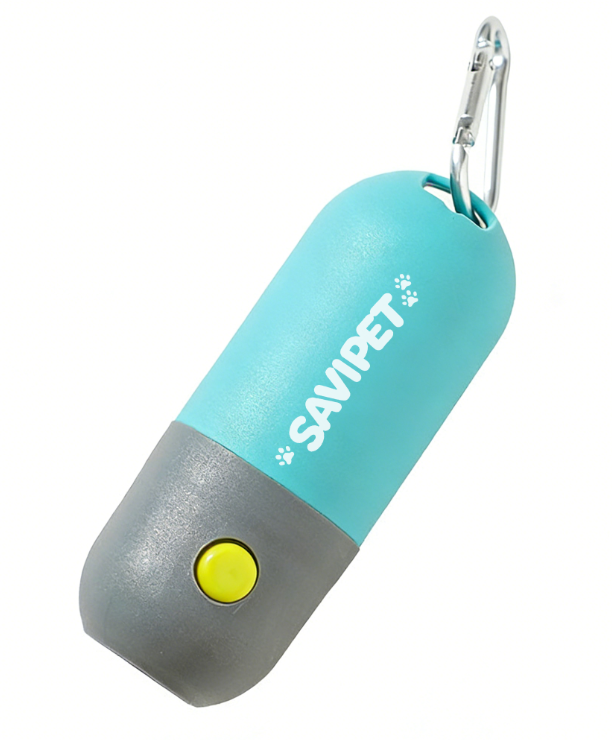 Dispensador de Bolsas de Caca con Linterna LED