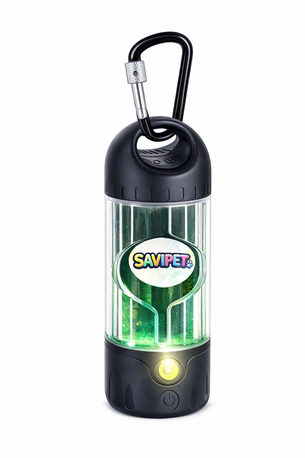 Dispensador de Bolsas con Linterna LED Recargable IPX6