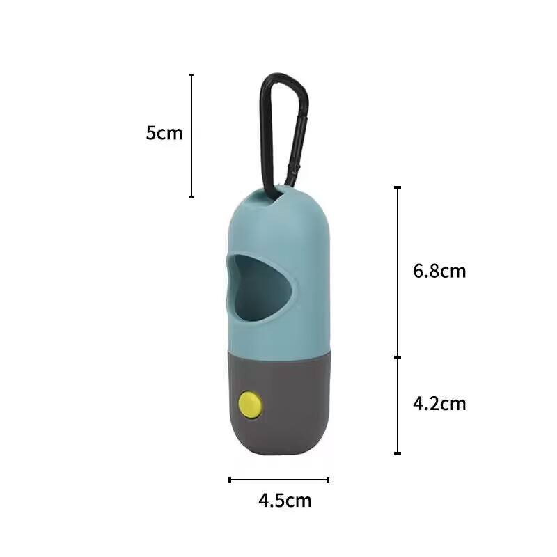 Dispensador de Bolsas de Caca con Linterna LED